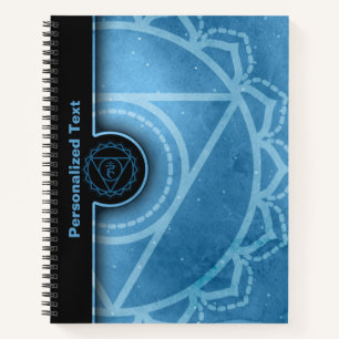 Cuaderno Throat Chakra Vishuddha Sanación energética