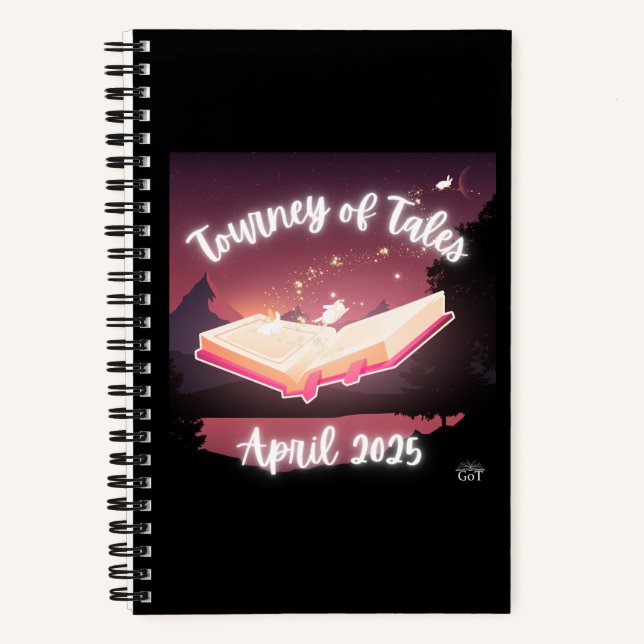 Cuaderno Throwback April 2025 ToT Bullet Journal (Anverso)