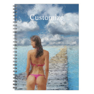 Cuaderno Thunder_Cove, Chica de bikini