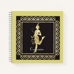 Cuaderno Thunder_Cove, Chica de Flapper de 1920