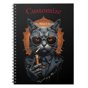 Cuaderno Thunder_Cove de gato de cadera de Guay