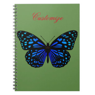 Cuaderno Thunder_Cove de mariposa azul