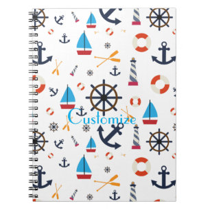Cuaderno Thunder_Cove de tema náutico