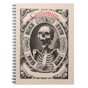 Cuaderno Thunder_Cove, flamante cráneo humano