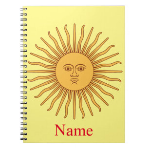 Cuaderno Thunder_Cove, Ilustracion de arte de Sun face