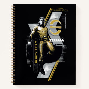 Cuaderno Thunderbolts* Gráfico del personaje de Sentry