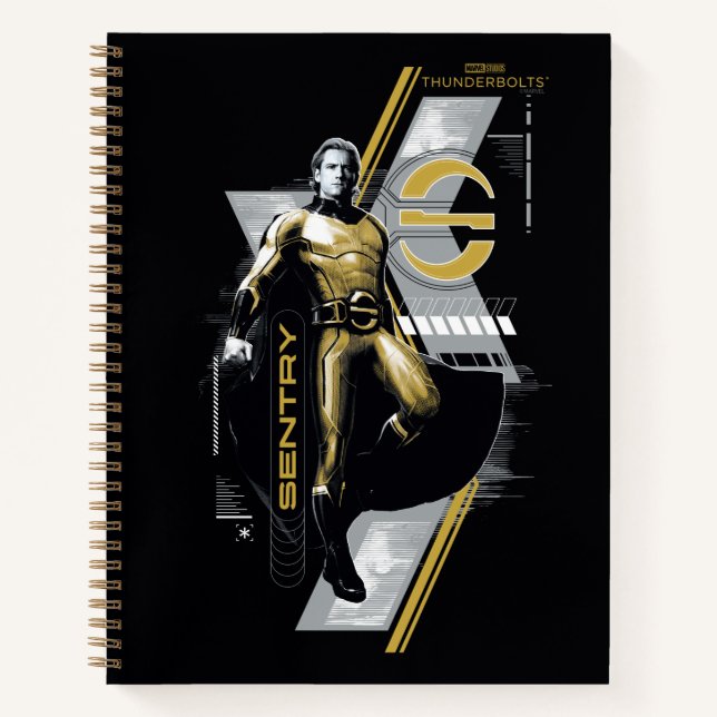 Cuaderno Thunderbolts* | Gráfico del personaje de Sentry (Anverso)