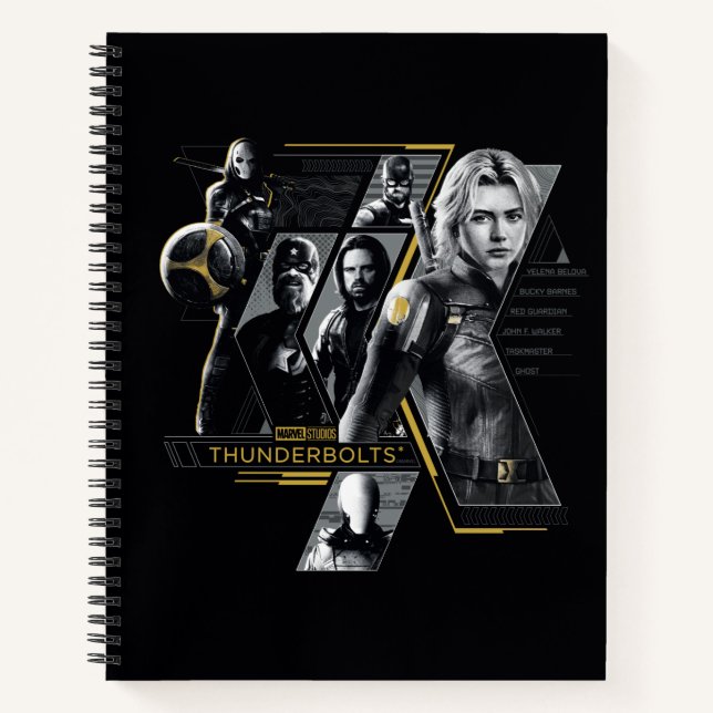 Cuaderno Thunderbolts* | Group Graphic (Anverso)