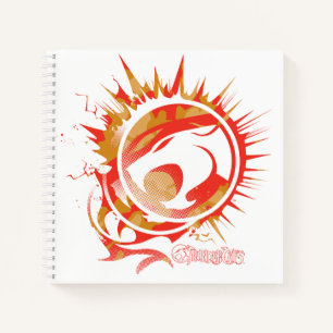 Cuaderno ThunderCats   Gráfico con logotipo explosivo