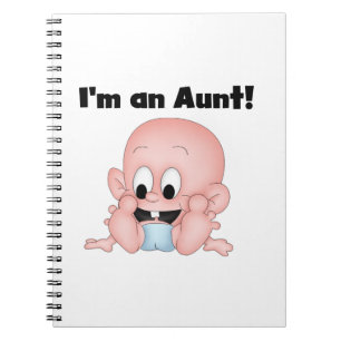 Cuaderno Tía de camisetas y regalos de nuevo sobrino