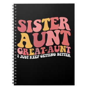 Cuaderno Tía Hermana Tía Abuela Me Sigo Mejorando