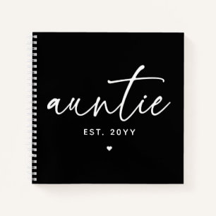 Cuaderno Tía Nueva Tía Establecida Elegante