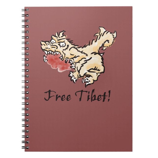 Cuaderno Tíbet libre (Frente)