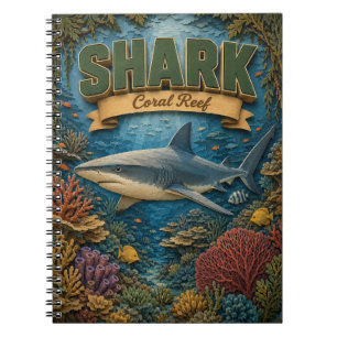 Cuaderno Tiburón Arrecife de Coral POPCUT