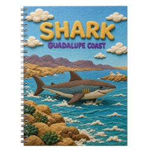 Cuaderno Tiburón Costa Guadalupe Modern KlayKoo