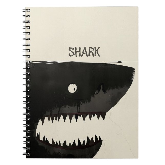 Cuaderno Tiburón negro (Frente)