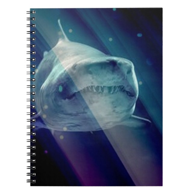 Cuaderno Tiburón submarino místico (Frente)