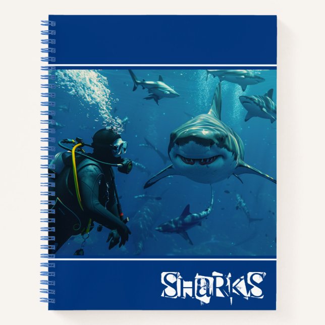 Cuaderno Tiburones (Anverso)