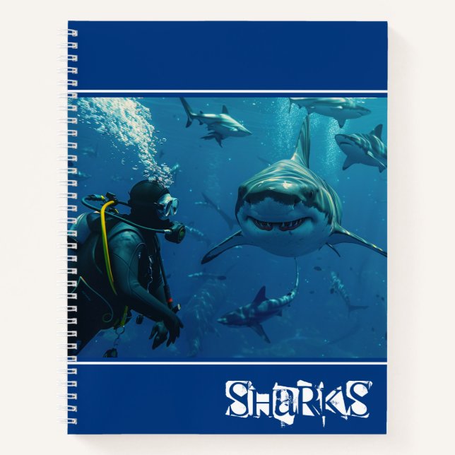 Cuaderno Tiburones (Anverso)