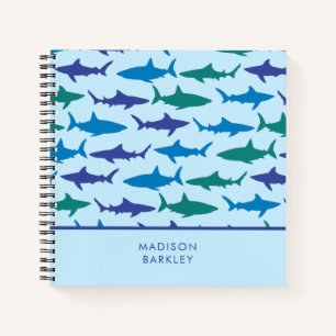 Cuaderno Tiburones Azules Cute Kid's