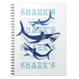 CUADERNO TIBURONES, TIBURONES, ESTILO