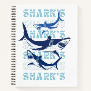 CUADERNO TIBURONES, TIBURONES, ESTILO