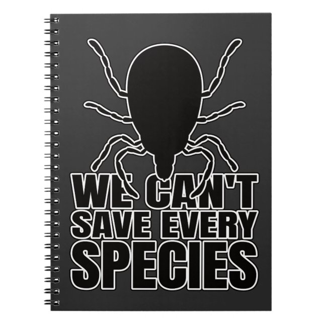 Cuaderno Ticks Tick Ixodida - Entomology Geek (Frente)