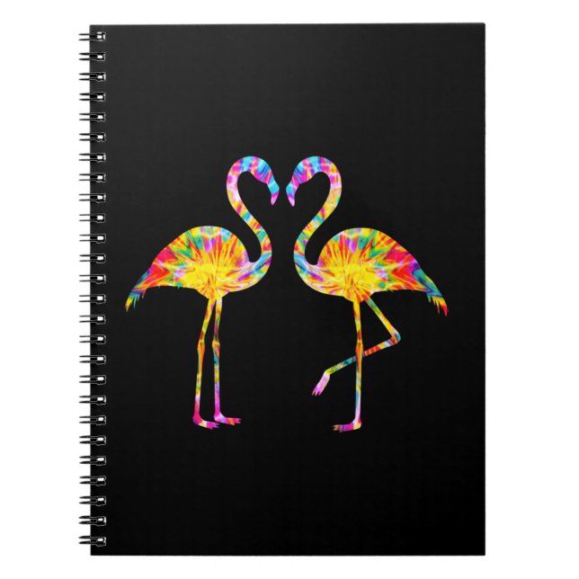 CUADERNO TIE DYE FLAMINGO (Frente)