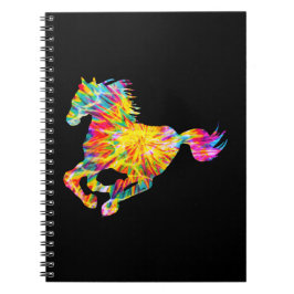 CUADERNO TIE DYE HORSE