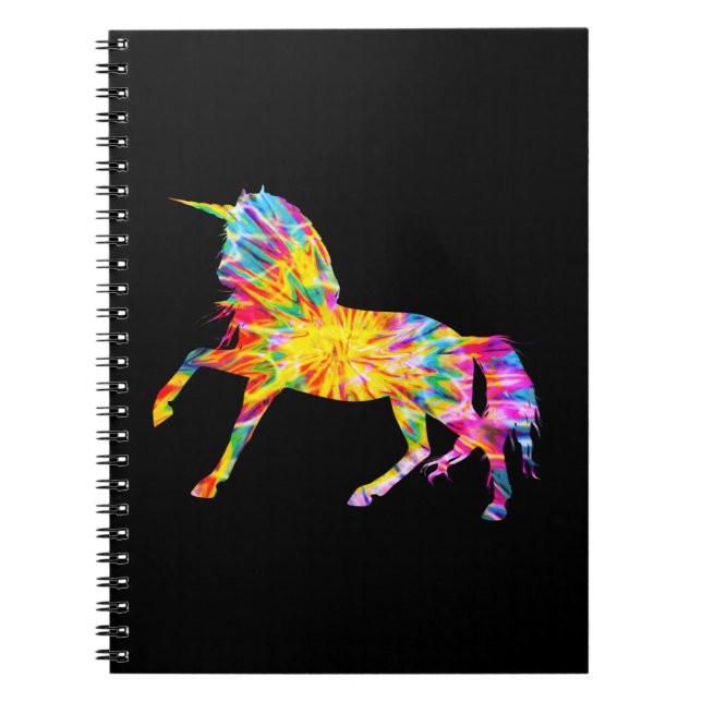 CUADERNO TIE DYE UNICORN (Frente)