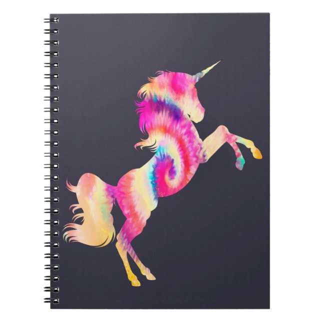 Cuaderno Tie Dye Unicorn (Frente)
