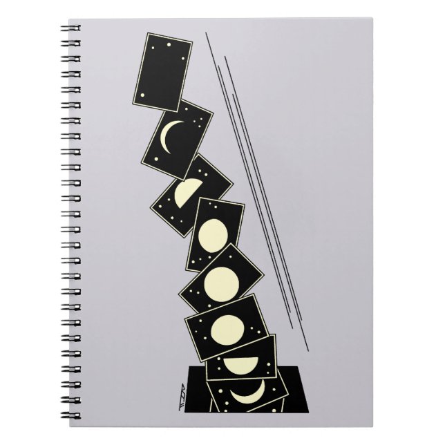 Cuaderno Tiempo cayendo a través de un agujero (Frente)