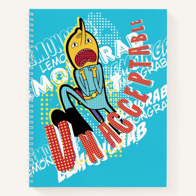 Cuaderno Tiempo de aventura | Agarra de limón "INACEPTABLE" (Anverso)