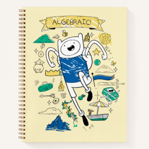 Cuaderno Tiempo de aventura Esbozo finn "Algebraic"