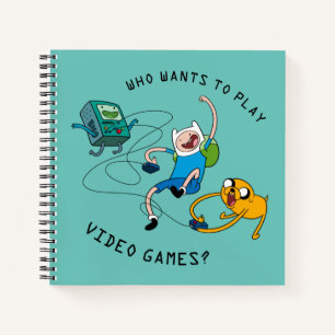 Cuaderno Tiempo de aventura   Finn & Jake Play con BMO
