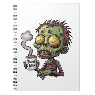 Cuaderno Tiempo de Café Zombie