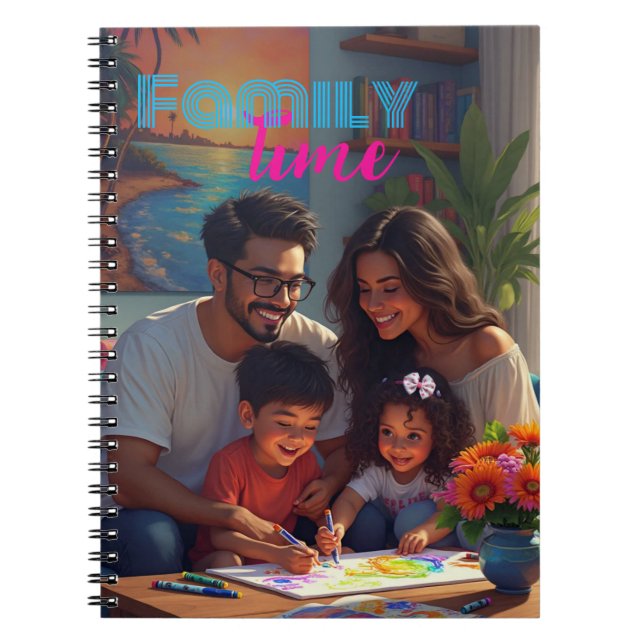 Cuaderno Tiempo de familia (Frente)