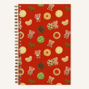 Cuaderno Tiempo de Galletas de Osito Rojo