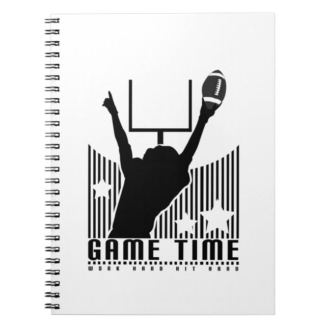 Cuaderno Tiempo de juego - Fútbol (Frente)
