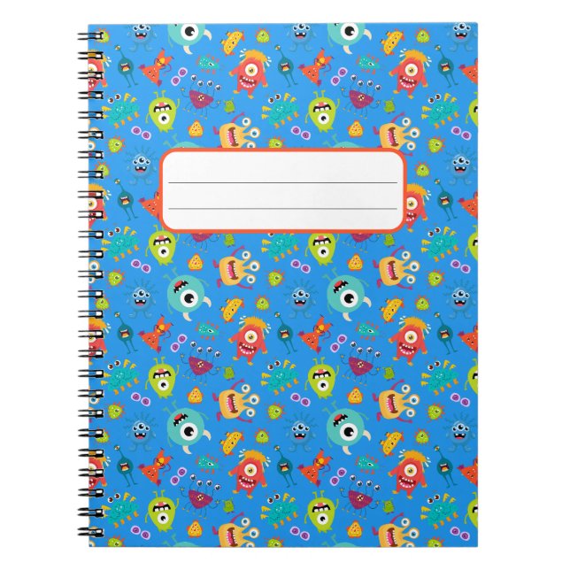 Cuaderno Tiempo de Monstruos (Frente)