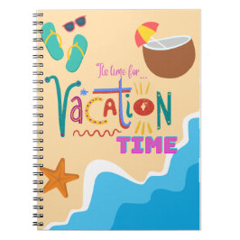 Cuaderno tiempo de vacaciones