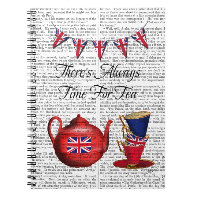 Cuaderno Tiempo Para El Té 2 (Frente)