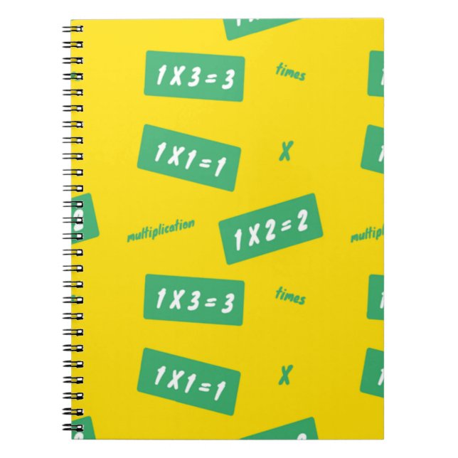 Cuaderno Tiempos de aprendizaje amarillo (Frente)