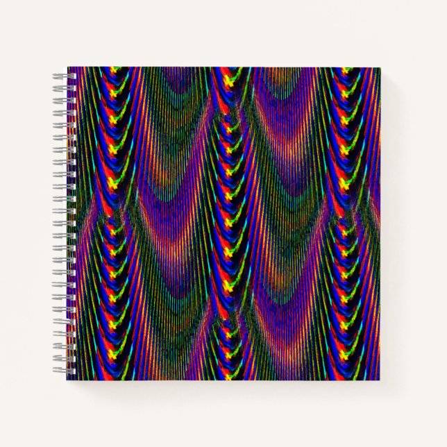 Cuaderno Tiempos divertidos psicodélicos...... (Anverso)