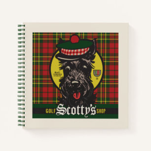 Cuaderno Tienda de golf Scotty