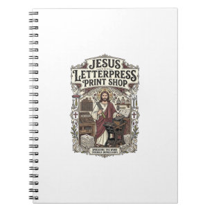 Cuaderno Tienda de impresión tipográfica Jesús Jesús Tipogr