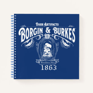 Cuaderno Tienda de Objetos de las Artes Oscuras BORGIN & BU