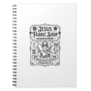 Cuaderno Tienda de telas Jesús Mercería Tienda de telas Jes
