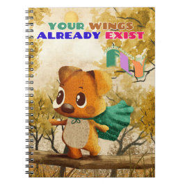 Cuaderno Tienes Alas Que Simplemente Volan Un Perro Pequeño