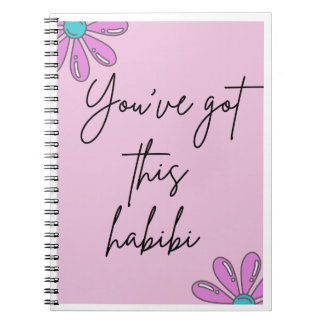 Cuaderno Tienes este diario motivacional Habibi